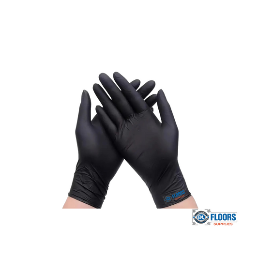 Black Disposable Nitrile Gloves (50 Pack)