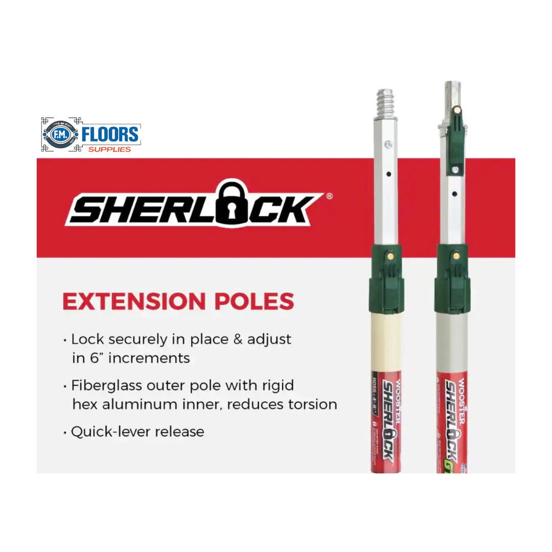 Wooster Sherlock Extension Poles