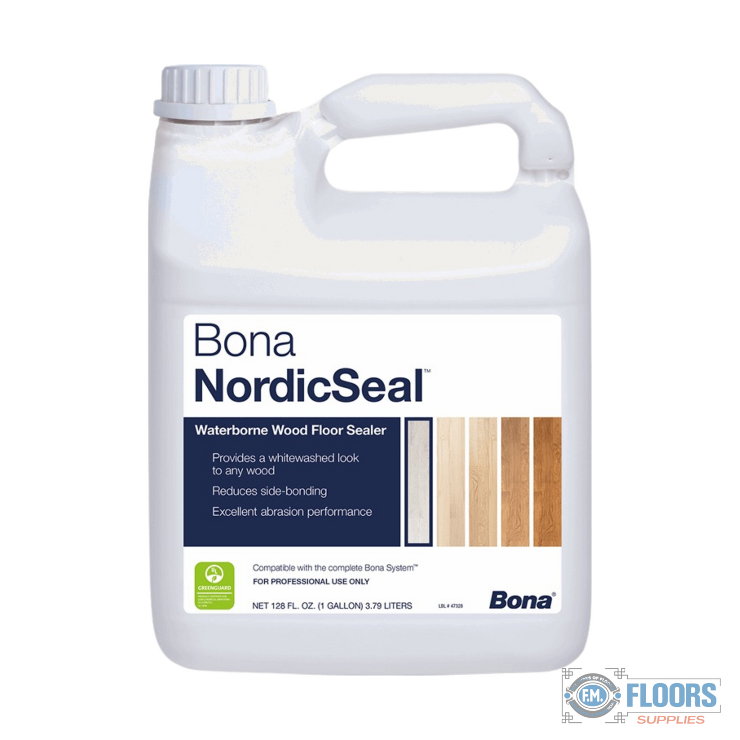 Bona NordicSeal Floor sealer that provides a whitewashed floor