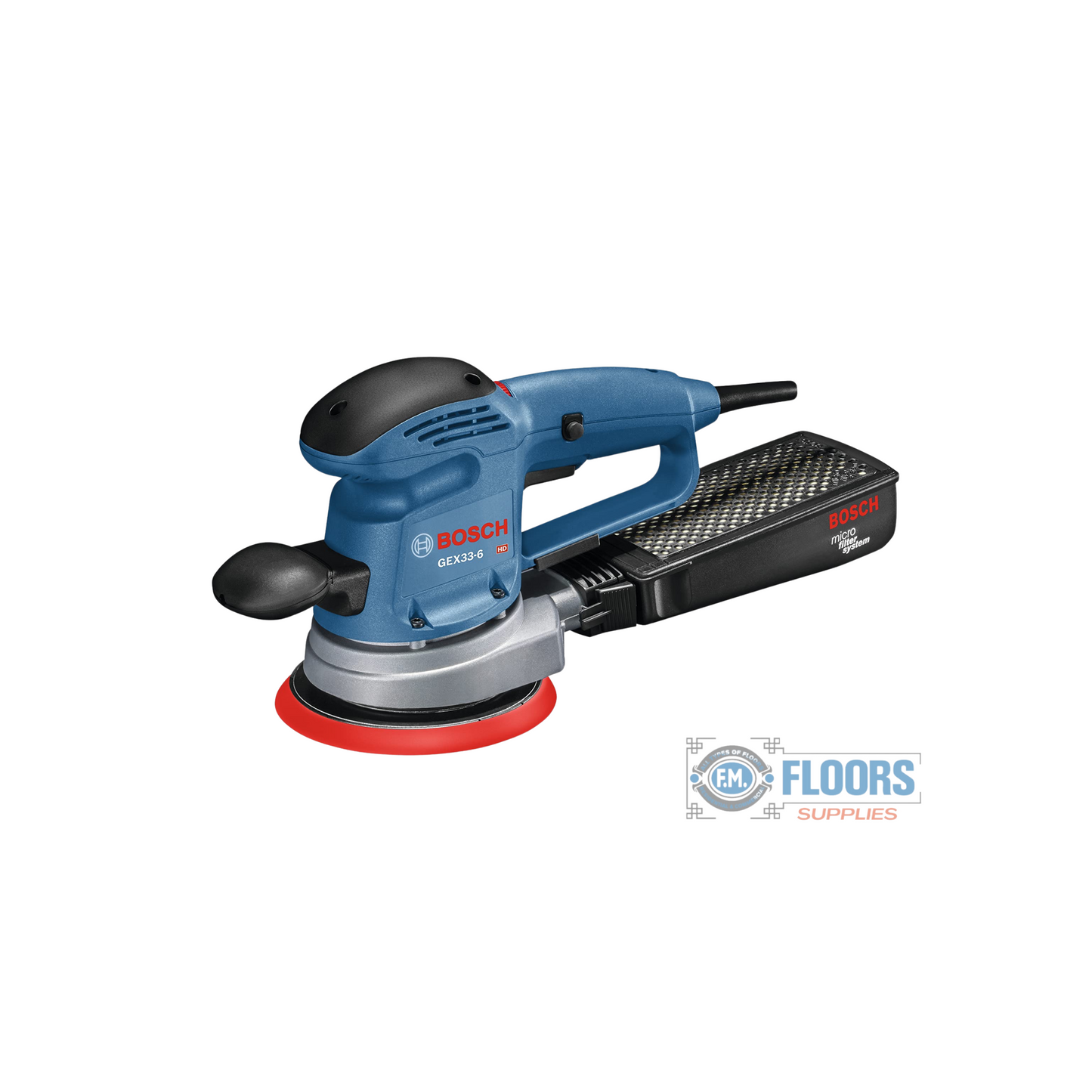 6 in. Multi-Hole Corded Random Orbit Sander/Polisher