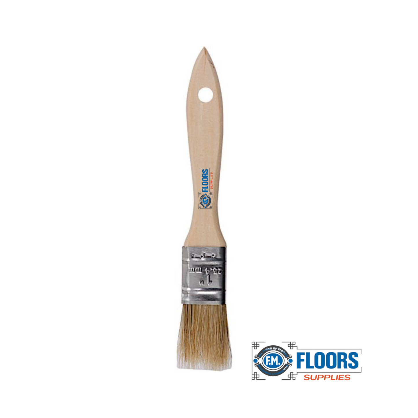 Low Cost Paint or Chip Brushes White  Bristles - Magnolia Brush