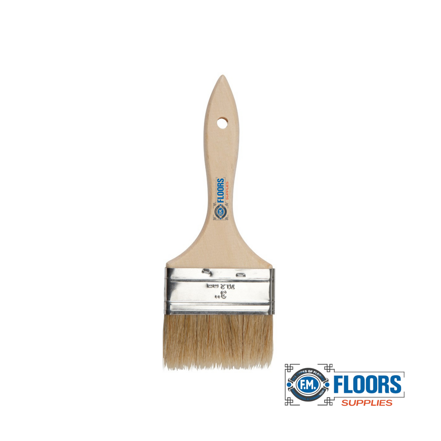 Low Cost Paint or Chip Brushes White  Bristles - Magnolia Brush