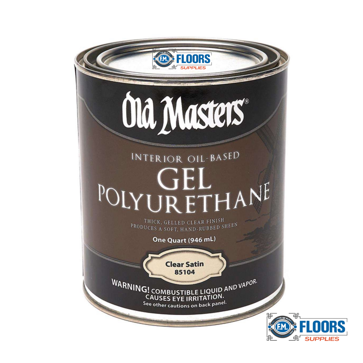 Old Master Oil Base Gel Polyurethane 1 QT