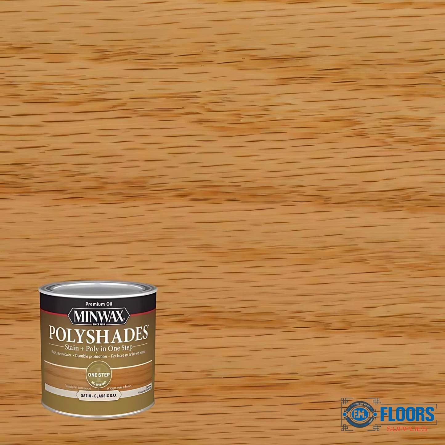 Polyshades - PolyShades combines stain and polyurethane in one simple step by Minwax