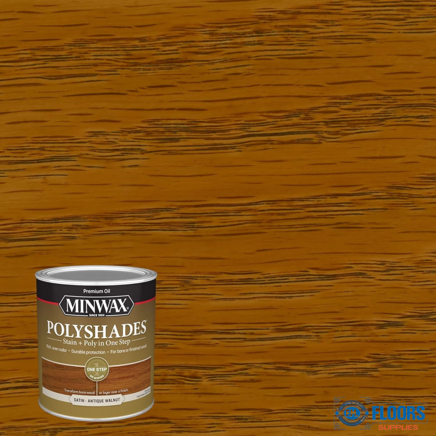 Polyshades - PolyShades combines stain and polyurethane in one simple step by Minwax