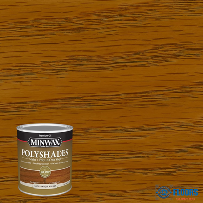 Polyshades - PolyShades combines stain and polyurethane in one simple step by Minwax