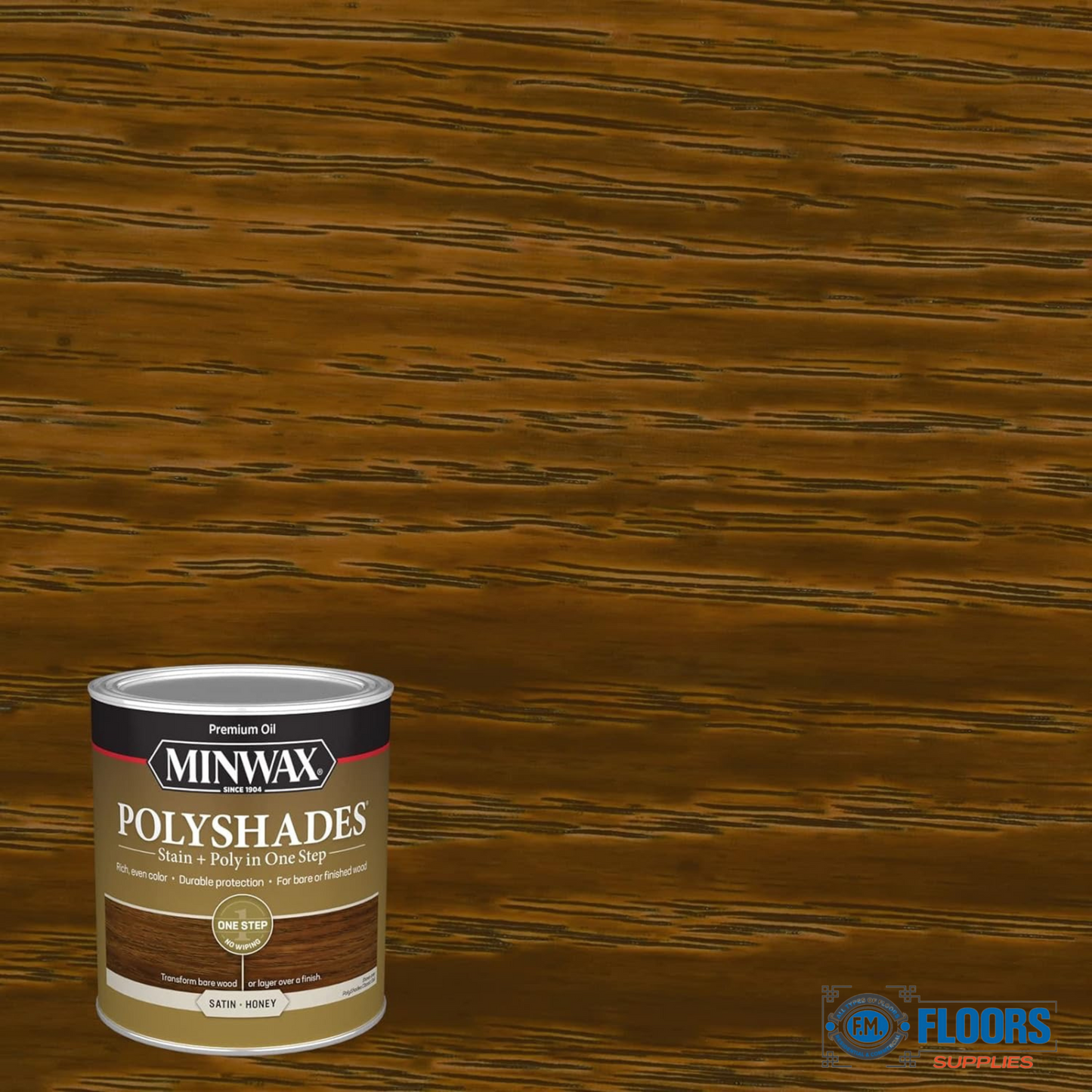 Polyshades - PolyShades combines stain and polyurethane in one simple step by Minwax