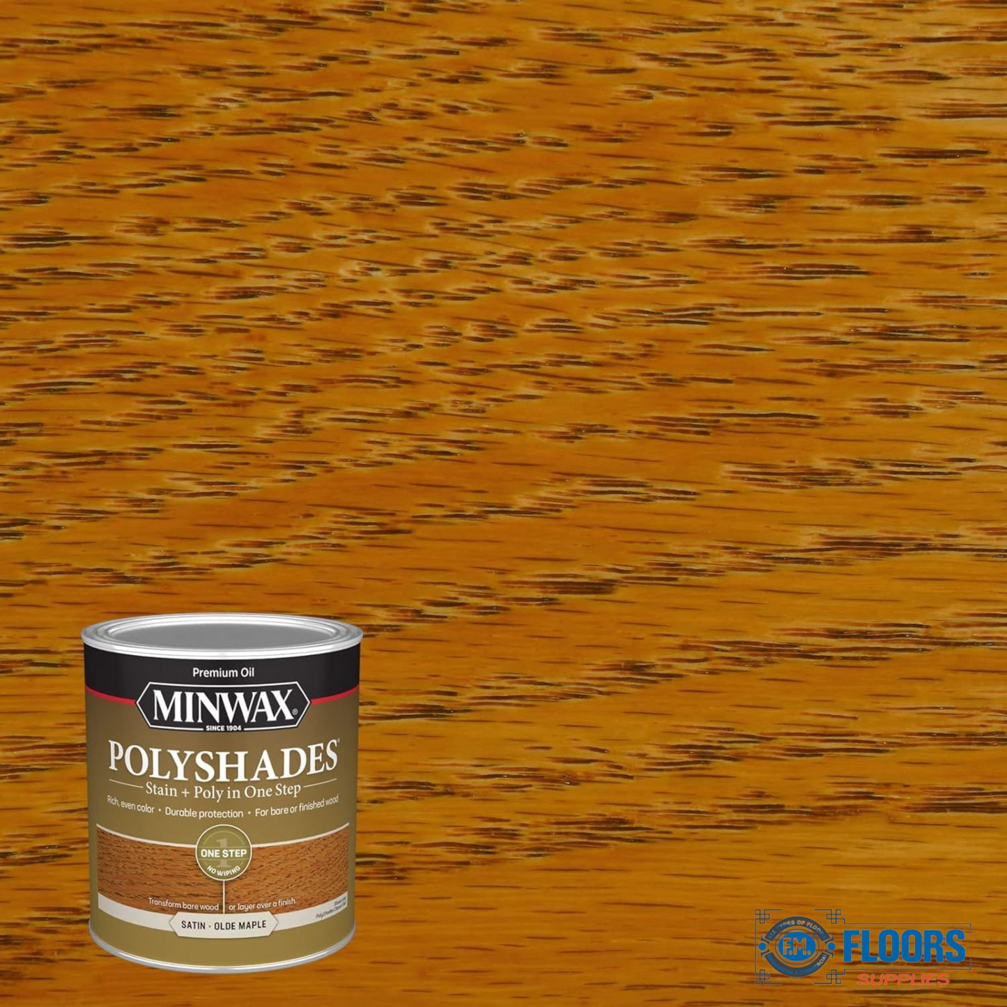 Polyshades - PolyShades combines stain and polyurethane in one simple step by Minwax