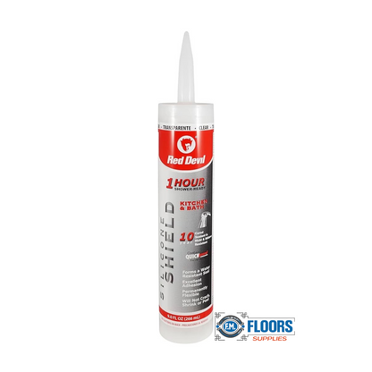 Silicone Shield™ Kitchen & Bath Sealant 9.0 FL. OZ Cartridge  Available in Clean & White