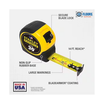 Stanley 30Ft Fatmax Tape Measure