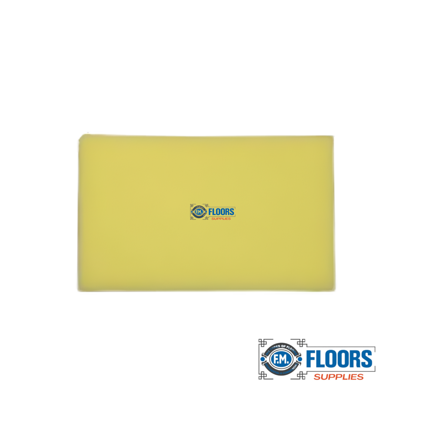 Linzer Water Wiz Yellow Synthetic Fiber Pad Applicator 10 W x 6 L in. Cover Pad