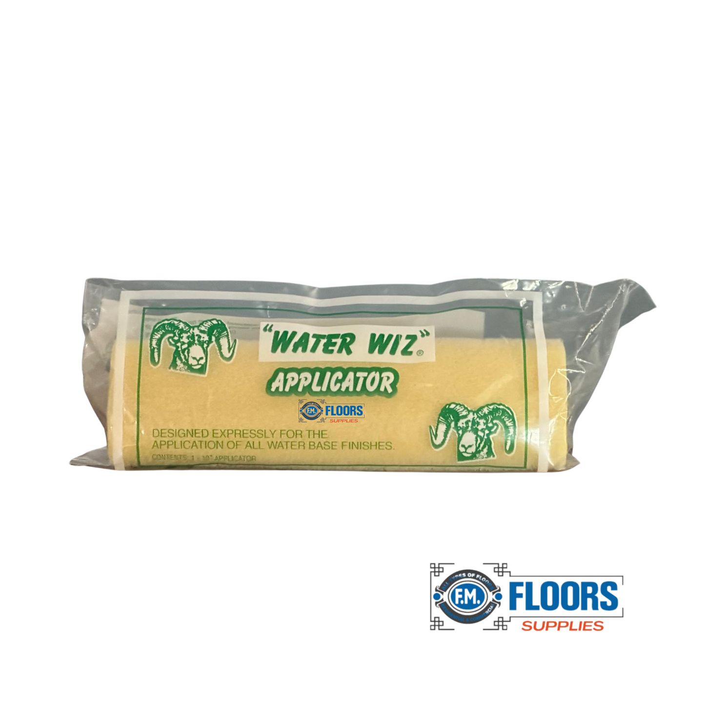 Linzer Water Wiz 10 in. W X 6 in. L Yellow Synthetic Fiber Applicators Pad Complete