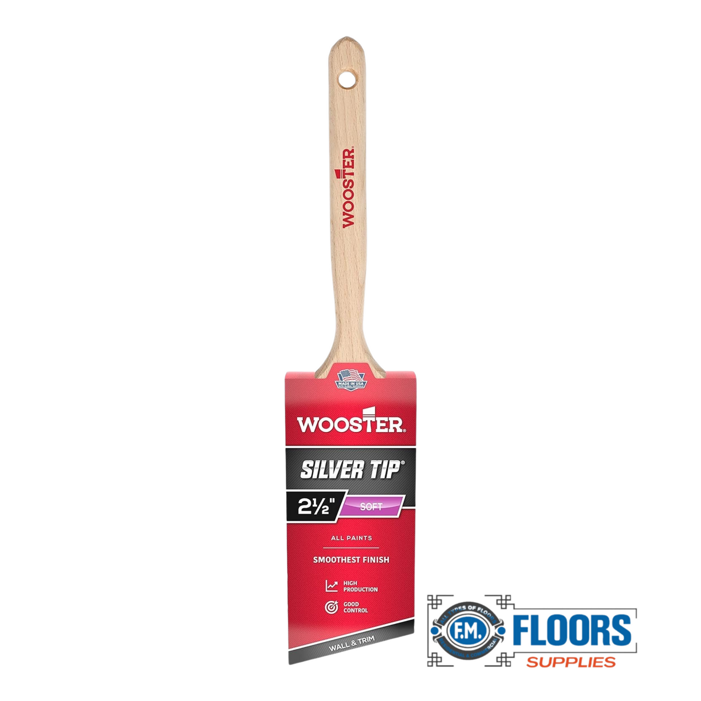 Wooster Brush Silver Tip Smoother Finish