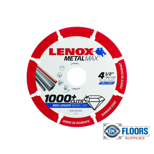 Lenox Diamond 4 1/2" Cutting Wheel Accessory