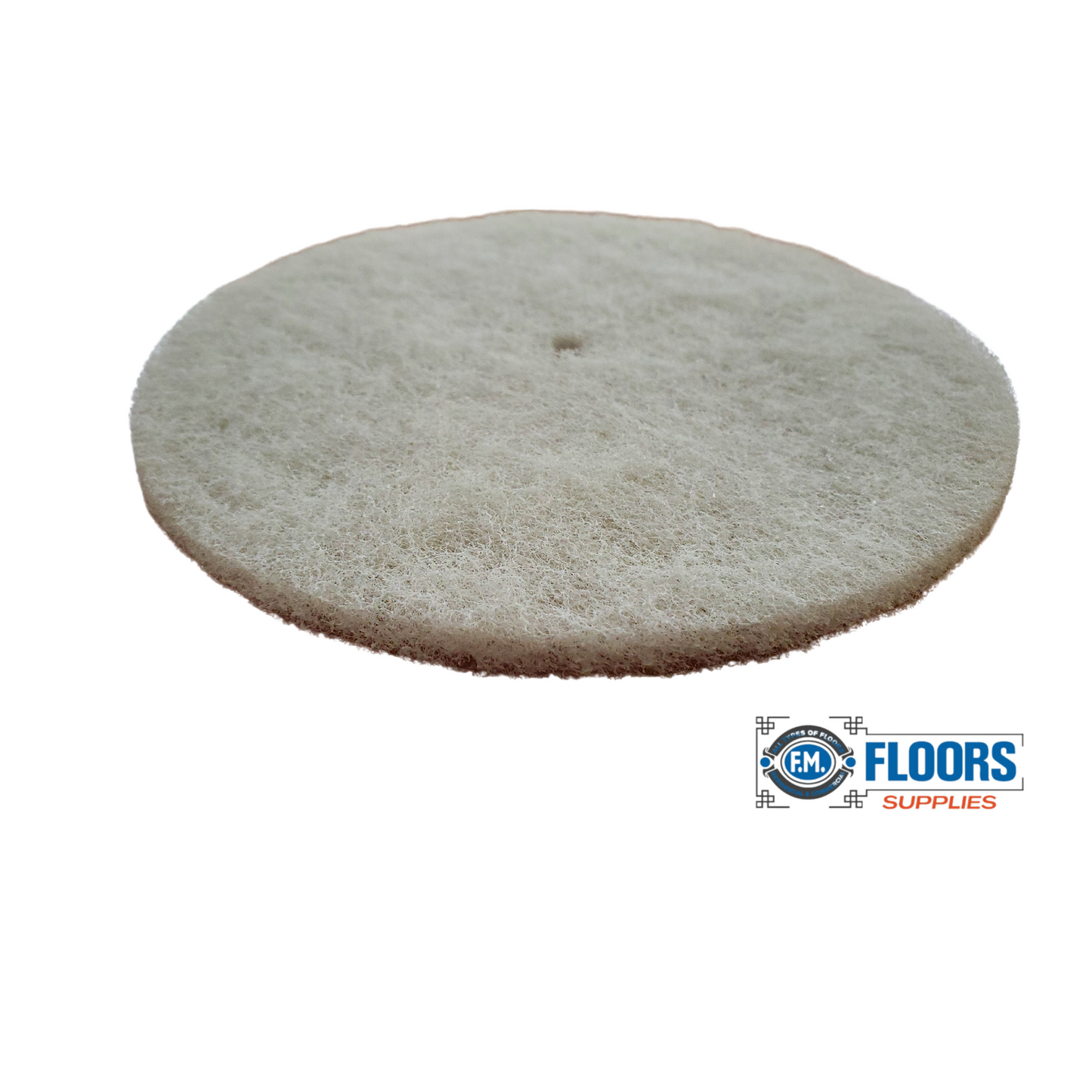 Norton White Edger Pad 7" x 5/16