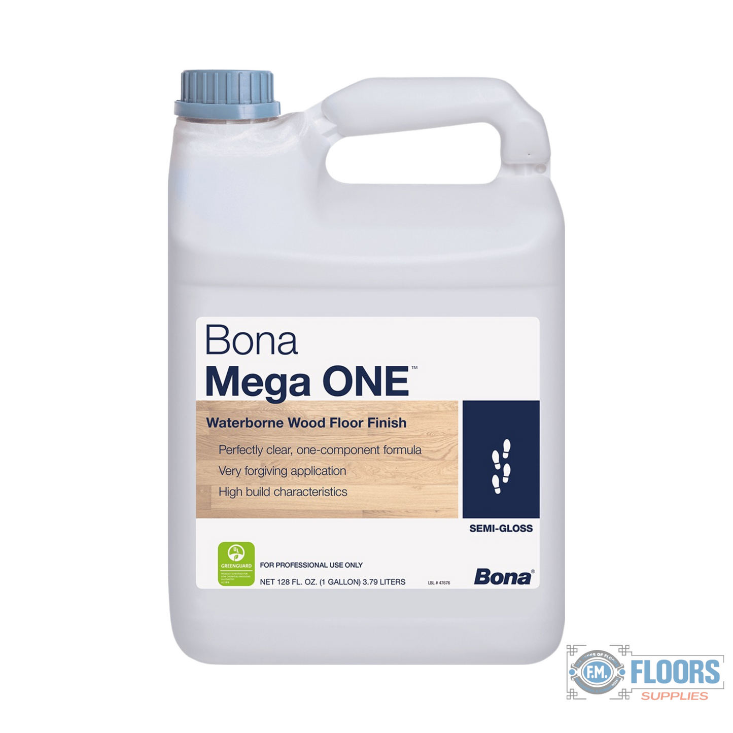 Bona Mega ONE A clear, easy-to-use, one-component floor finish